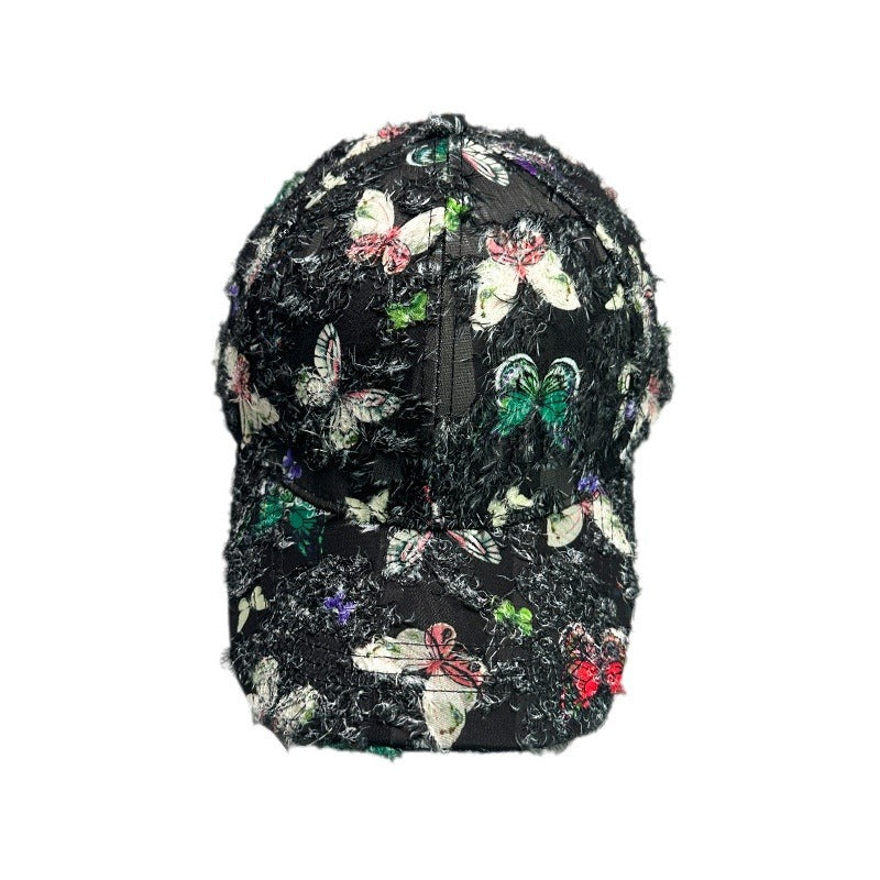 Collection de casquettes fleuries et imprimées